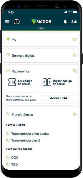 Conheça App Sicoob Sicoob Empresarial Sicoob