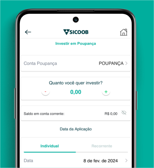 Investimentos no App Sicoob