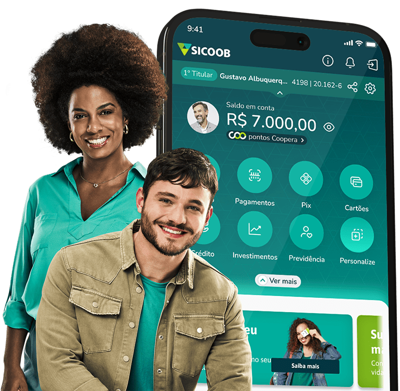 Baixe o App Sicoob