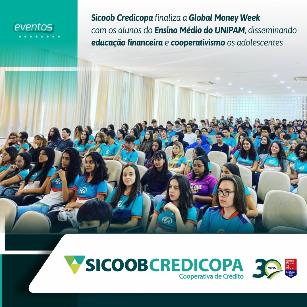 Sicoob Credicopa Finaliza Participação Na Semana Global Money Week Com ...